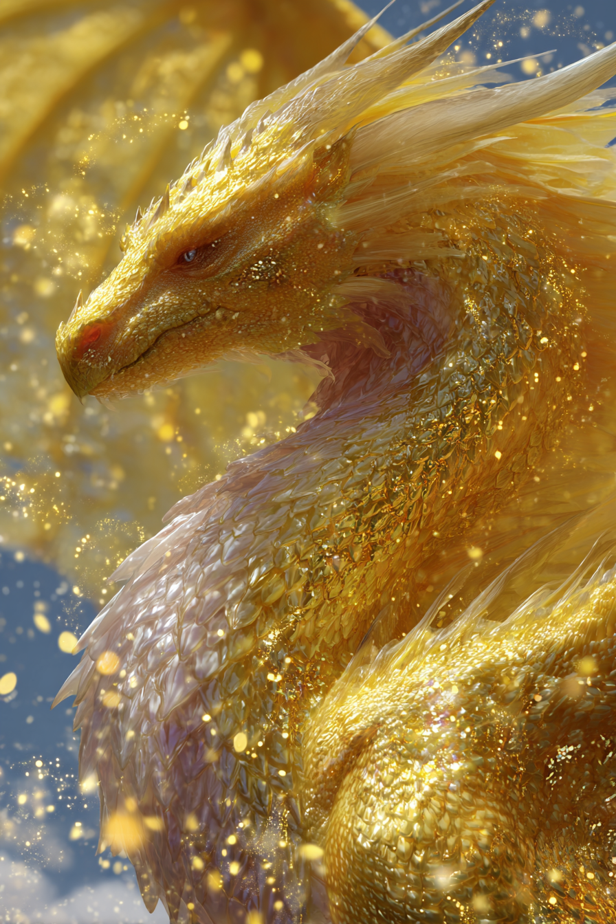 yellow dragon "Yellow Dragon Flight in the Silvercrest Champions' Guild universe"