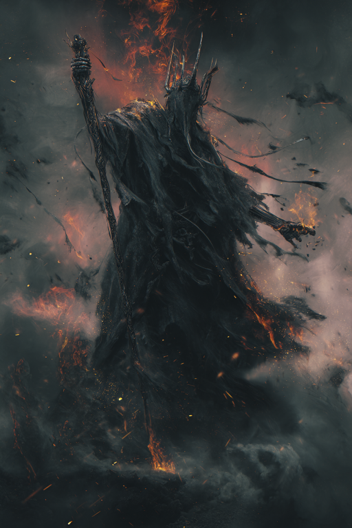 When Power Becomes a Burden the nightlord a frightening creature of death and blood