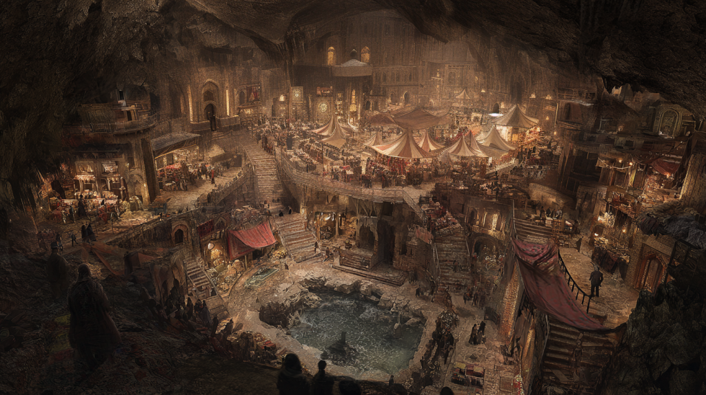 night market of the silvercrest undercity