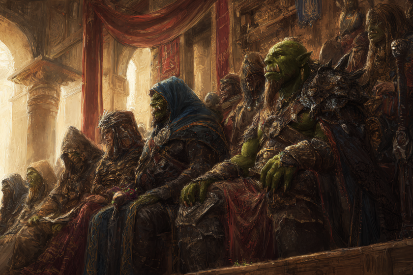A council of Orqani leaders 